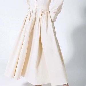 Alexis Women's Niccola Cotton-blend Midi Shirt Dress